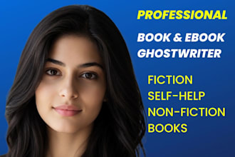 be your fiction ghostwriter