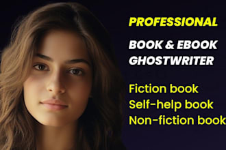be your fiction ghostwriter