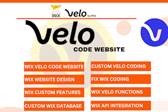 custom wix velo code development, wix velo code, wix studio