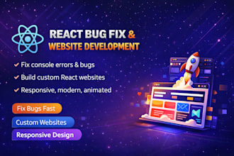 fix react js bugs, errors and warnings fast