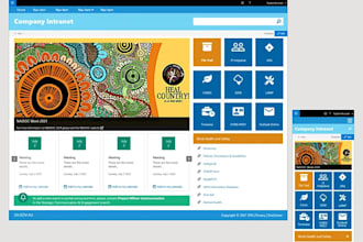 create intranet website sharepoint portal business website intranet portal