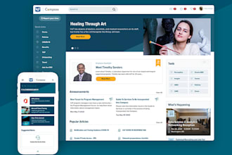 build sharepoint architecture, sharepoint hub, intranet website, company website