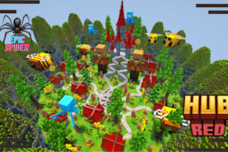 be your professional minecraft map builder