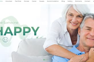 build squarespace wix home care website healthcare medical health coach website