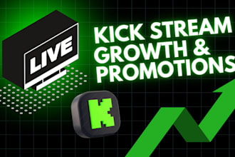 help grow and optimize your kick channel