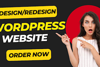 design, revamp, update, edit, clean, modern, responsive wordpress website design