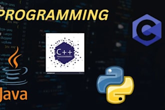 do coding assignments and projects in c, cpp, python and javascript