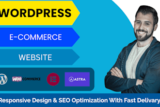 build wordpress woo commerce shop for digital and physical products