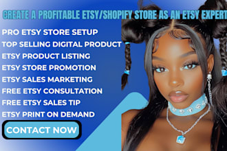 setup printify shopify etsy digital products print on demand printful etsy shop