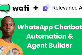 setup wati wati whatsapp chatbot whatsapp ai agent on relevance ai, automations