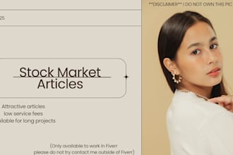 do alpha driven financial content for stock market