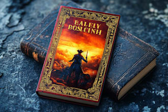 do a fantasy book cover or kindle ebook cover design