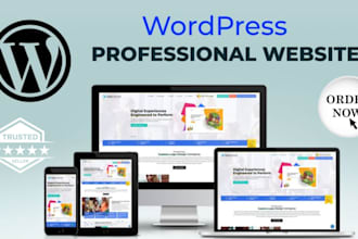 build a wordpress charity or restaurant website using elementor and astra pro