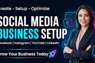 fb,ig,pages,pintest,tiktok,youtube setup,optimization,verified bm,SEO,fb ads run