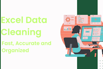 clean, format, and organize your excel or CSV data