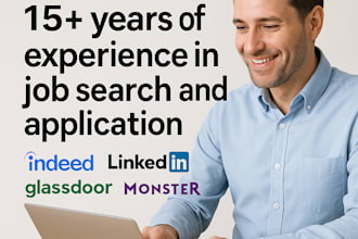 provide expert job search and apply coaching with 15 years of experience