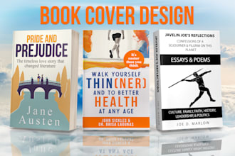 do book cover and non fiction book cover design