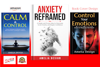 create a bestselling fiction and non fiction book cover design