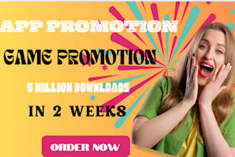 aso mobile app promotion game promotion app install, app marketing
