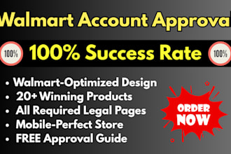setup walmart marketplace, get seller account approval and do listing