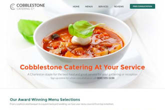 design food catering website, restaurant food website, bakery ordering website