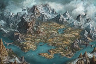 create your fantasy map for dnd