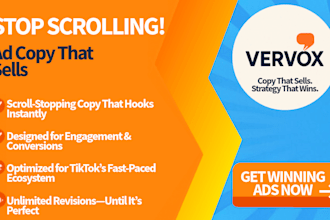 craft converting ad copy for facebook, ig, tiktok, and more