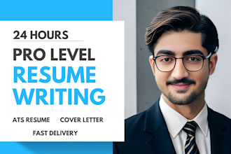 create and rewrite resume, cover letter and optimize linkedin