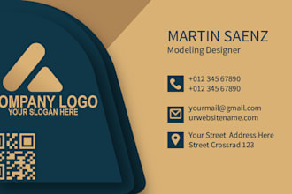 do modern business card design service
