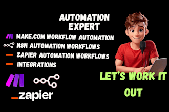 setup n8n make com integromat zapier automation webhooks and open ai integration