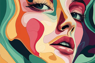 design digital wall art prints and illustration for you