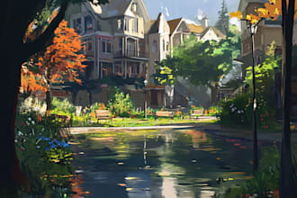 environment concept art landscape design