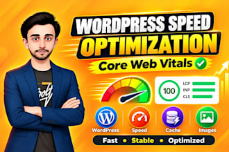 optimize wordpress speed and improve core web vitals