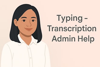 be your reliable virtual assistant for admin support
