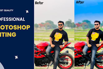 do professional photo edithing photoshop and lightroom