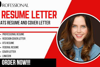 provide professional resume, cover letter, linkedin profile optimization