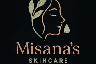 create highly luxury minimalist business logo design