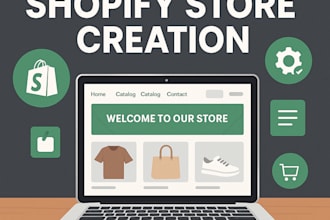 create a professional shopify store or redesign your existing one