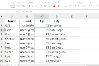 clean, format, marge, split excel data