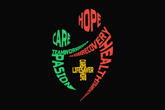 do word cloud art, word art design and typography t shirt