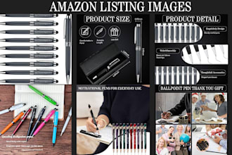 design amazon infographics, lifestyle images and a content