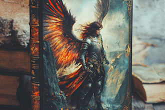 do fantasy book cover design, ebook cover, and romance book cover