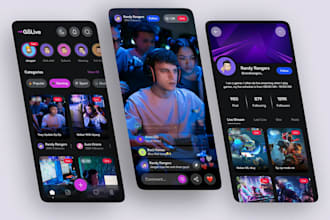 develop for you a perfect bigo live streaming plus voice chat room app software