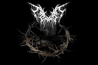 do amazing metal font and various font logo style