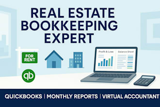 streamline bookkeeping and financial reporting for real estate using quickbooks