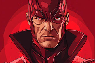 draw your very own superhero or villain in marvel style