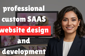 build a custom landing page for your saas product