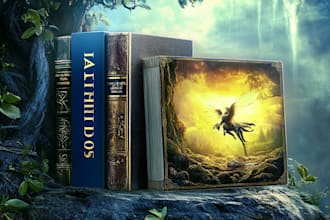 do a custom fantasy book cover design