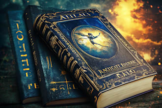 design unique fantasy book cover