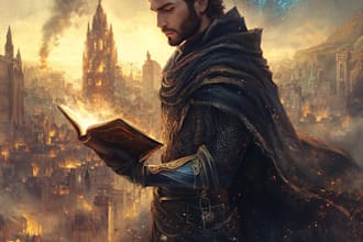 create book cover, ebook cover, children book cover, fantasy